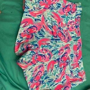 Lilly Pulitzer Lobster Shorts